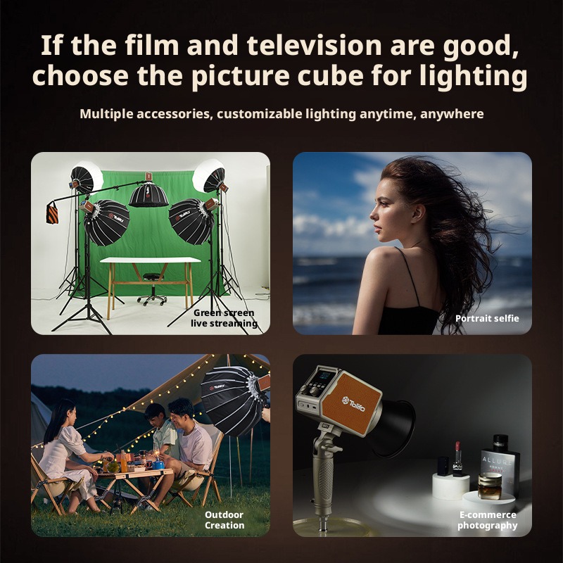 Ręczne oświetlenie fotograficz – Photography Lighting Handheld recenzja i cena
