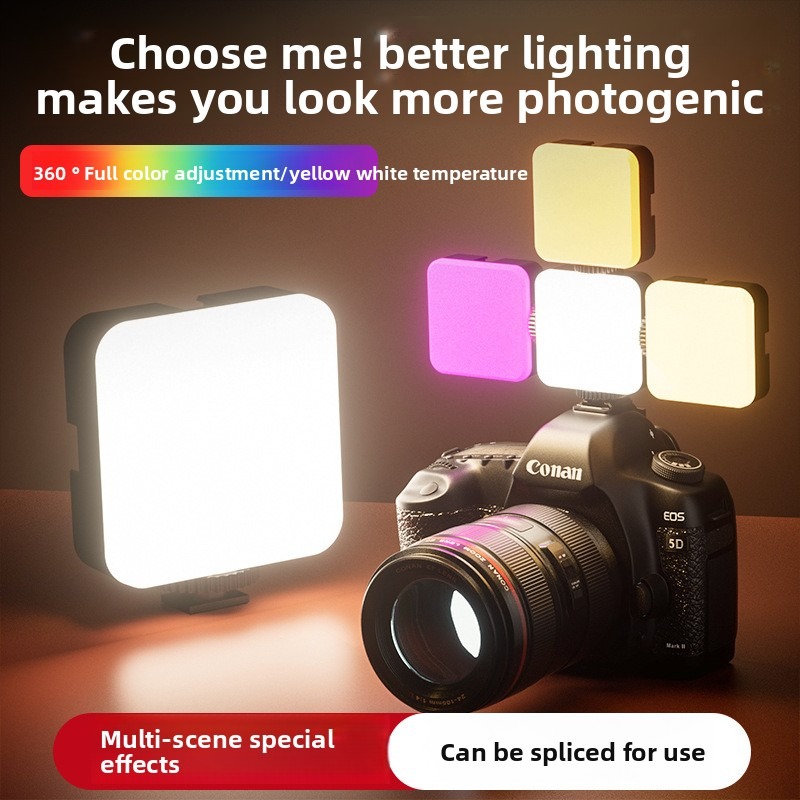 Lampa kieszonkowa RGB do fotog – Photography Lighting Game recenzja i cena