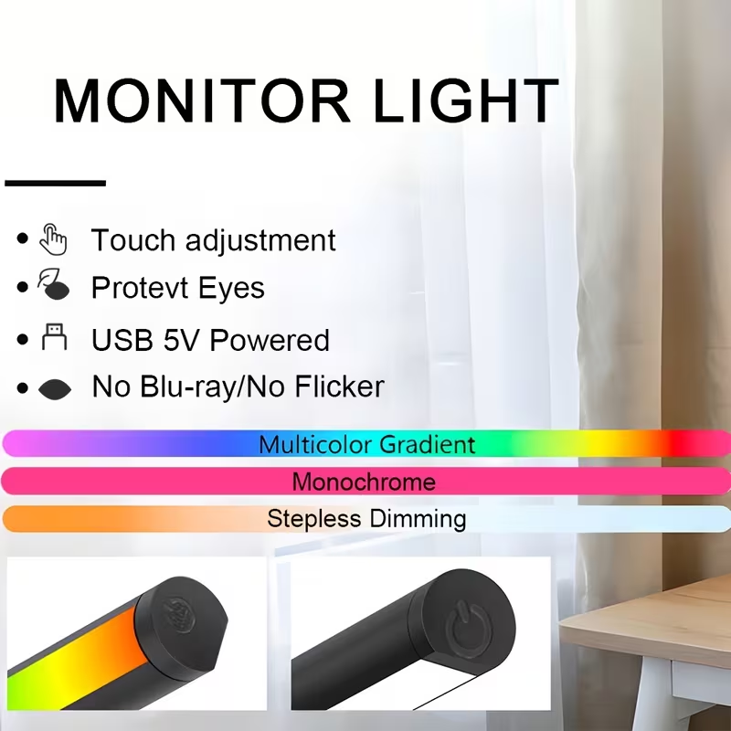 Lampa LED na monitor komputero – Photography Lighting Game recenzja i cena
